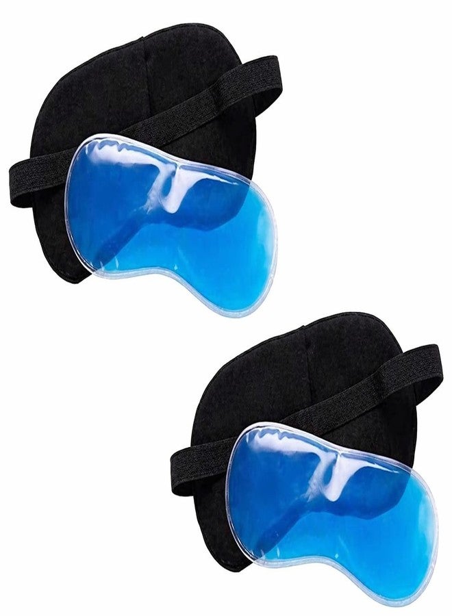 ESZAZX® Gel Eye Mask for Dark Circles & Puffiness Cooling Eye Pads for Relaxation, Stress Relief & Eye Care (Set of 2) - Image 1