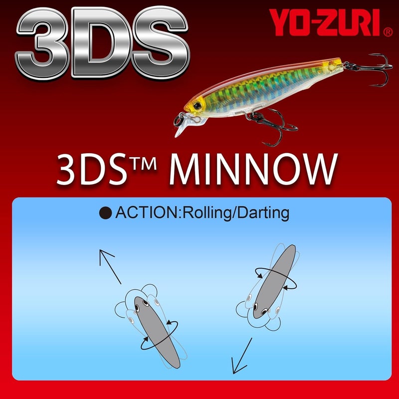 DUEL Yo Zuri F 1135 3 Ds Minnow Suspending Lure 2 4 Inch - Image 3