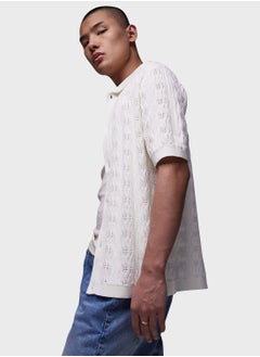 توب مان textured knit button through Cardigans  - Image 3