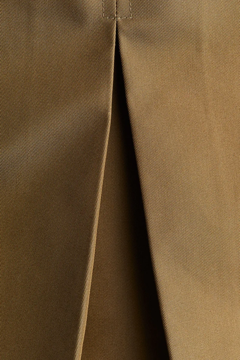 اتش اند ام Pleated Twill Skirt