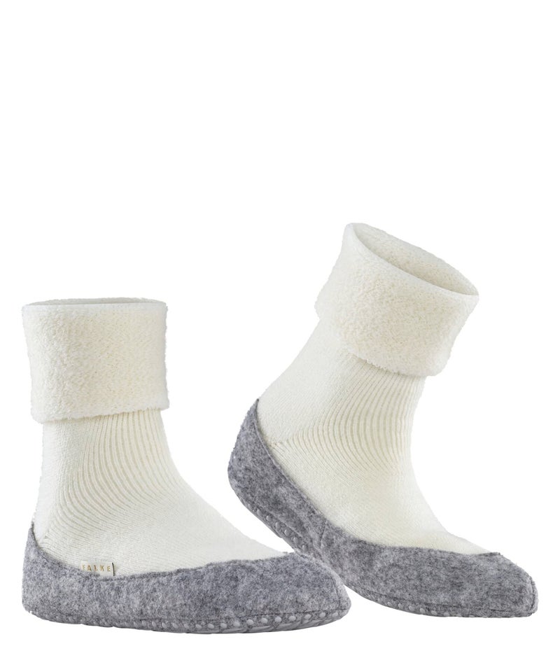FALKE Women's Cosyshoe W HP Slipper Sock, White (Off-White 2049), 7-8 - Image 3