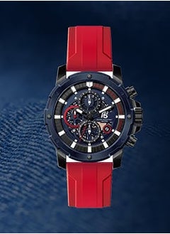T5 T5 Men's Chronograph Silicone strap Watch  - Image 3