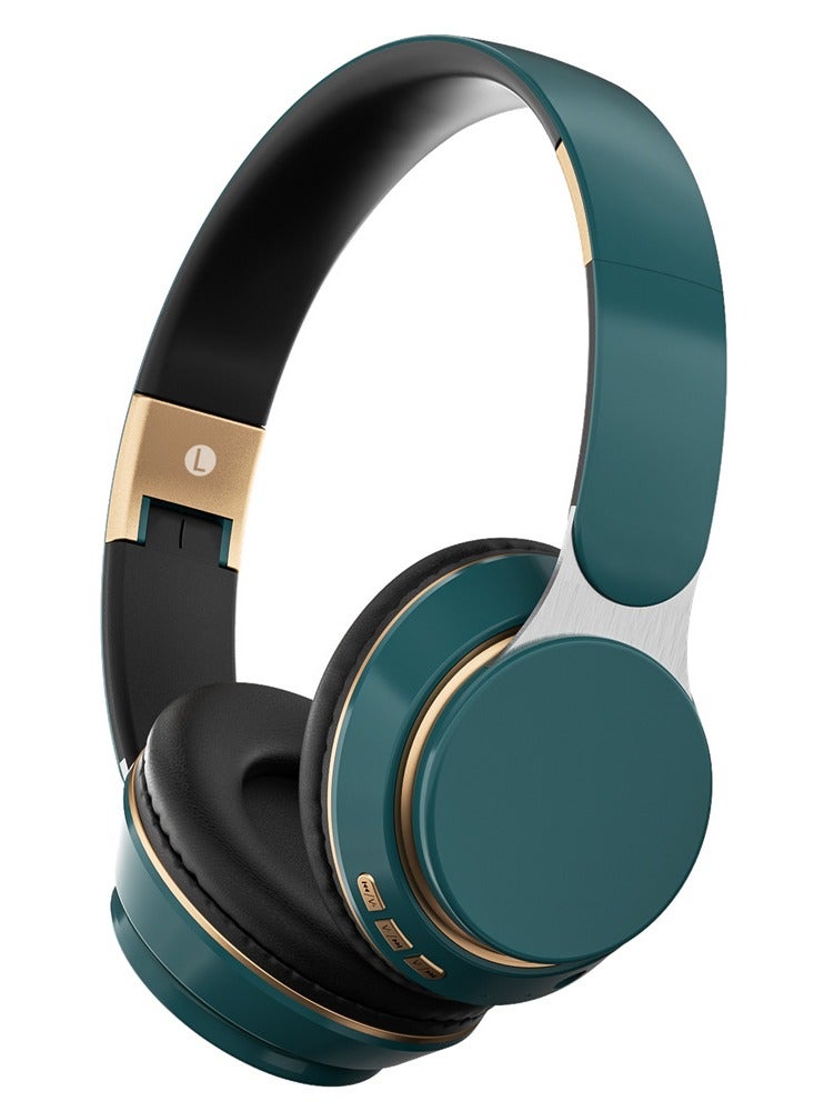 Hybrid Active Noise Cancelling Foldable Headphones, Wireless Over-Ear Bluetooth, 40H Long  Playtime - Image 1