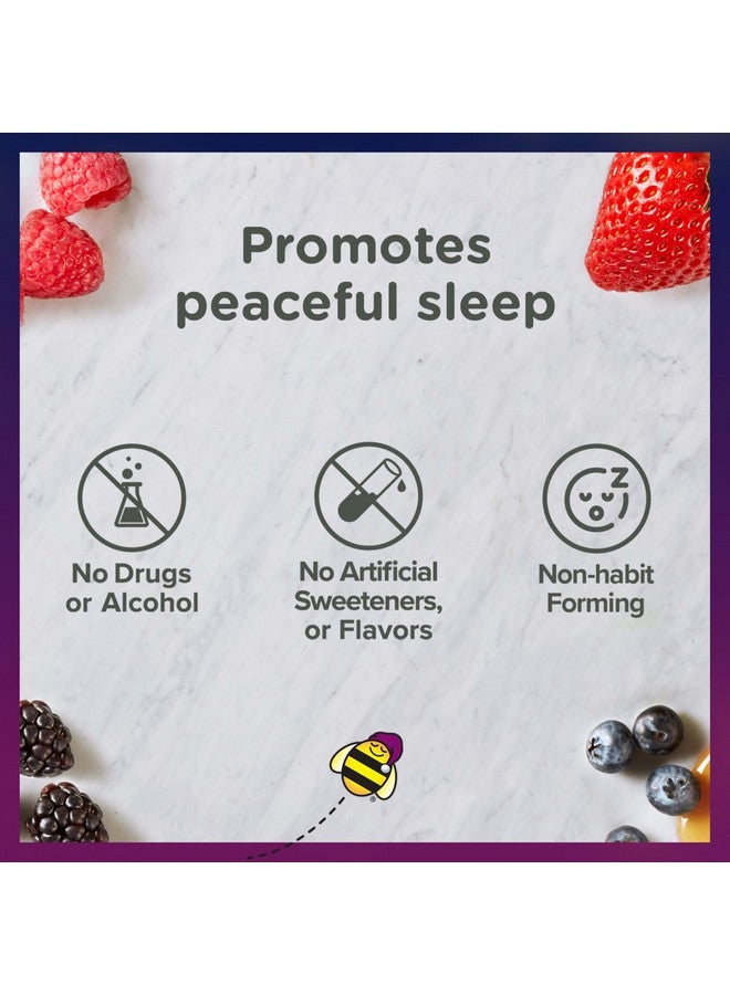 Zarbee's Kids 1Mg Melatonin Chewable Tablet Drug-Free & Effective Sleep Supplement Easy To Take Natural Grape Flavor Tablets For Children Ages 3 And Up 50 Count - Image 3