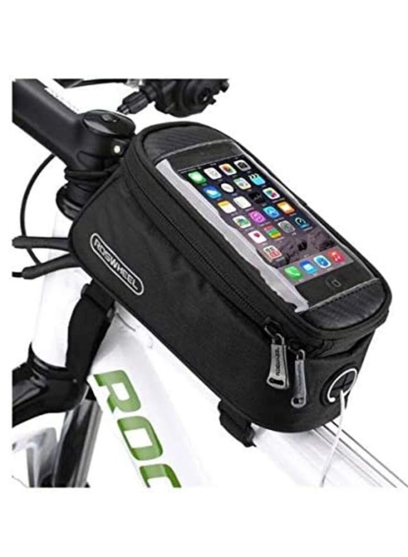 U-HOOME Bike Frame Front Tube bag Cycling Riding touch bag Smartphone & GPS Touch Screen Case Bicycle Accessories  - Image 2