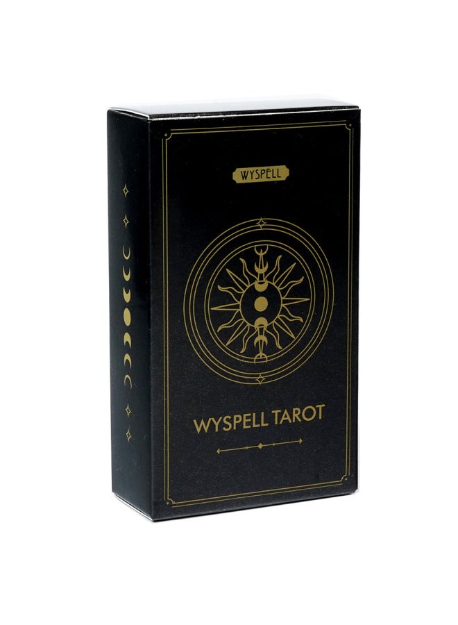 لعبة لوحة بطاقات أوراكل التاروت الإنجليزية، بطاقات التاروت، نمط البطاقات، المزيد 2024