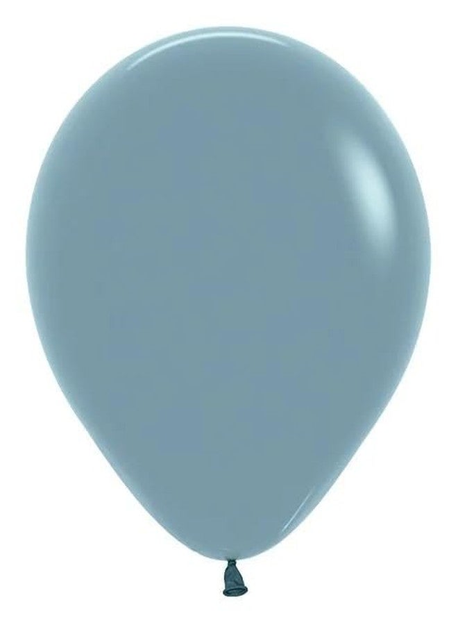 SEMPERTEX 11" Pastel Dusk Blue Sempertex Balloons (50 Count) (Pastel Dusk Blue) - Image 1