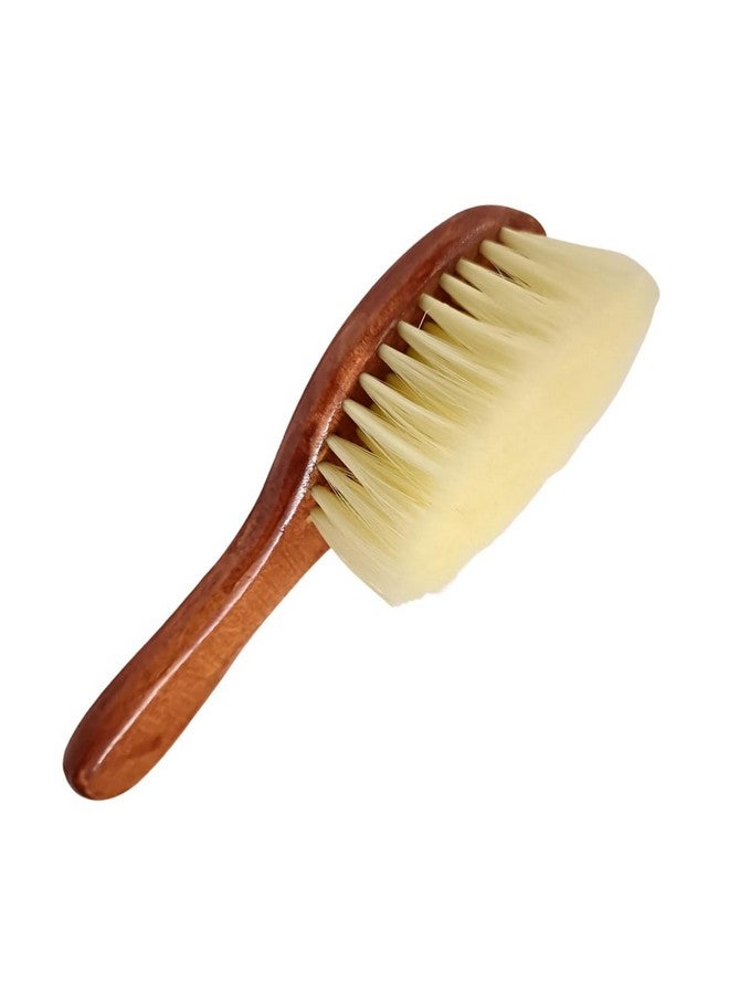GutarGoo® Hair Wood Duster Cleaning Brush Soft Beard Brush with Wooden Handle for Barber Hair Cutting Salon & Parlor Hair (Pack of 1) - Image 1