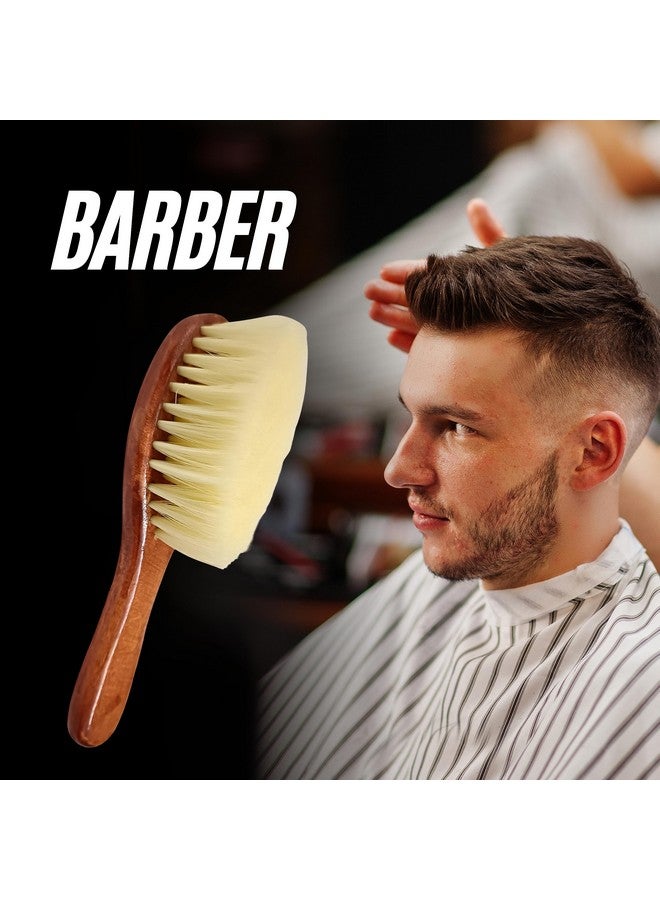 GutarGoo® Hair Wood Duster Cleaning Brush Soft Beard Brush with Wooden Handle for Barber Hair Cutting Salon & Parlor Hair (Pack of 1) - Image 5