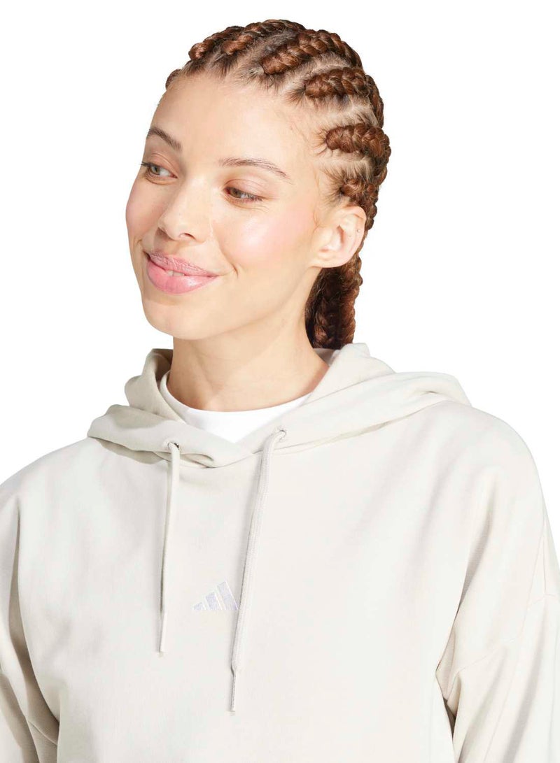Adidas Essentials Small Logo French Terry Hoodie - Image 4