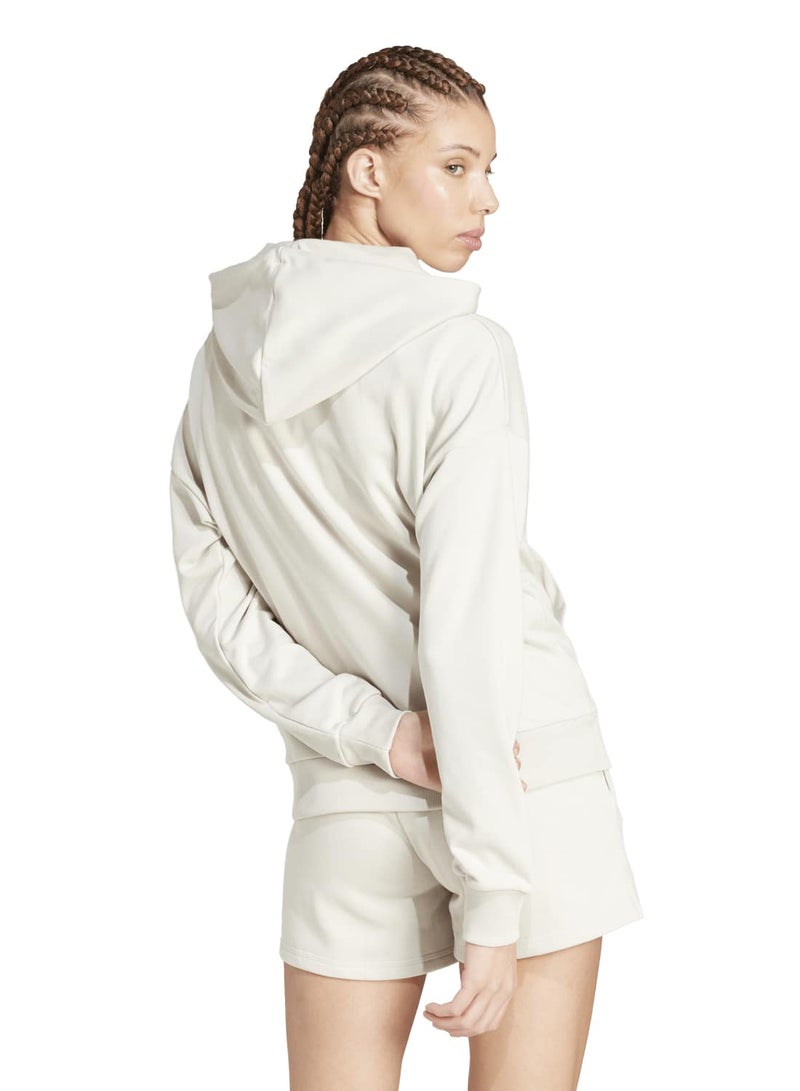 Adidas Essentials Small Logo French Terry Hoodie - Image 2