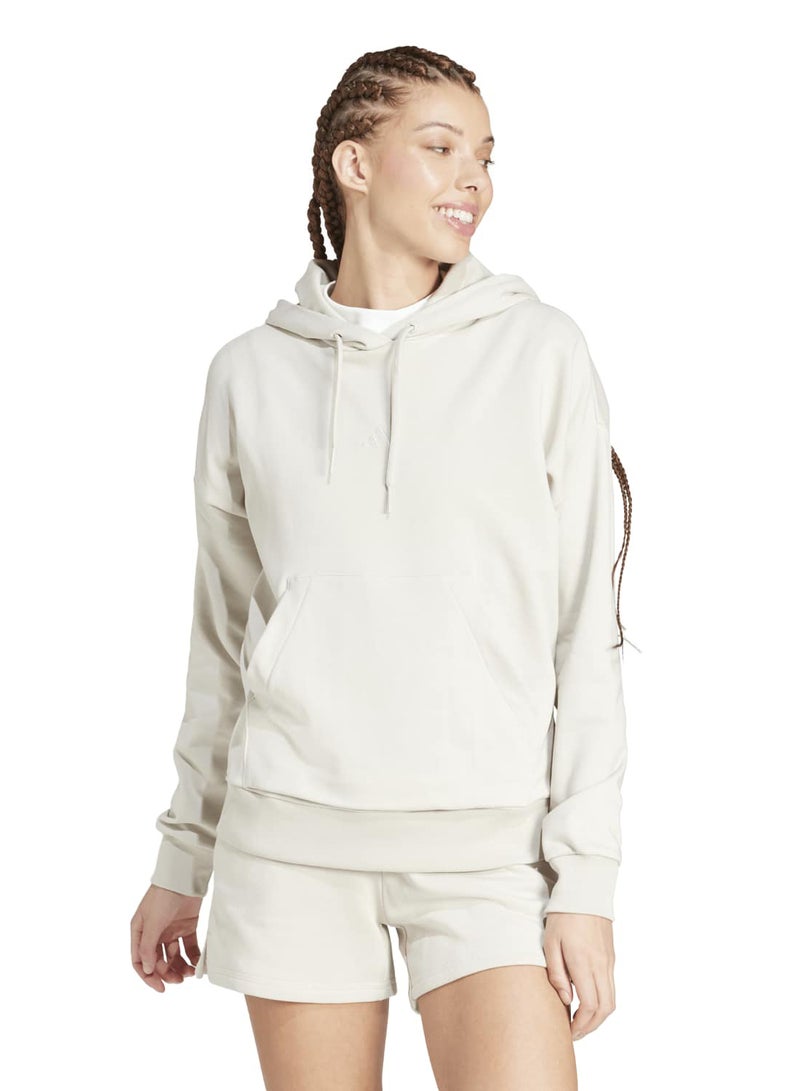 Adidas Essentials Small Logo French Terry Hoodie - Image 1
