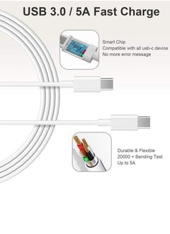 محول طاقة شاحن سريع الشحن من النوع C بقدرة 96 وات مع كابل USB C بطول 6 أقدام - pzsku/Z347C5543876DABDBEF03Z/45/_/1700807786/a23cc7eb-01f1-4155-b849-87fccd1242f1