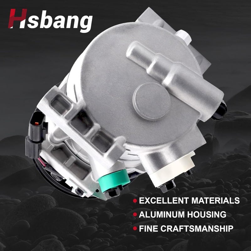 Hsbang AC Compressor for Hyundai Accent and Kia Rio - Image 4
