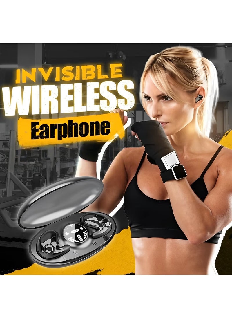 REOCLE Wireless Earphone Sleep Earbuds Invisible with Type-C Charge & IPX5 Waterproof & Touch Control Small Bluetooth Ear Buds for Commute Sports - Image 4