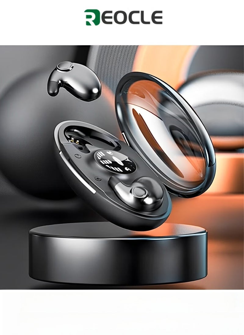 REOCLE Wireless Earphone Sleep Earbuds Invisible with Type-C Charge & IPX5 Waterproof & Touch Control Small Bluetooth Ear Buds for Commute Sports - Image 1
