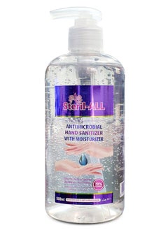 Gardenia Gardenia Steril-All Hand Sanitizer Gel (500ml) – Antimicrobial Formula with 70% Alcohol, Lemongrass Scent, and Moisturizing Care for All Type of Skin  - Image 1