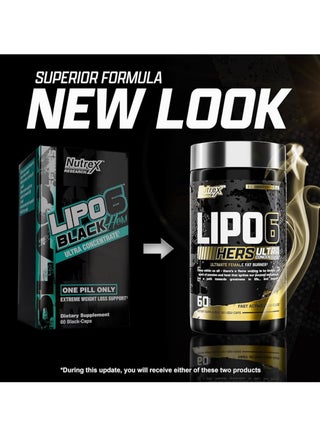 Lipo 6 Black Hers Ultra Concentrate 60 Count - view 5