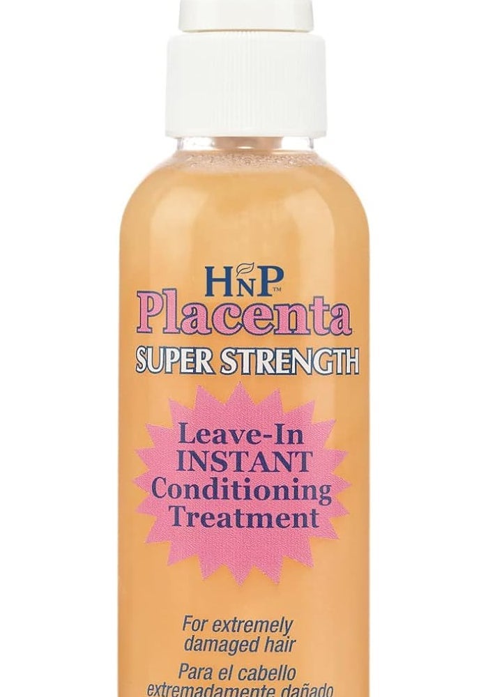Hask Placenta Super Strength Leave-In Conditioning Treatment, 5 Oz - Instant Conditioning for Extremely Damaged Hair - Image 1