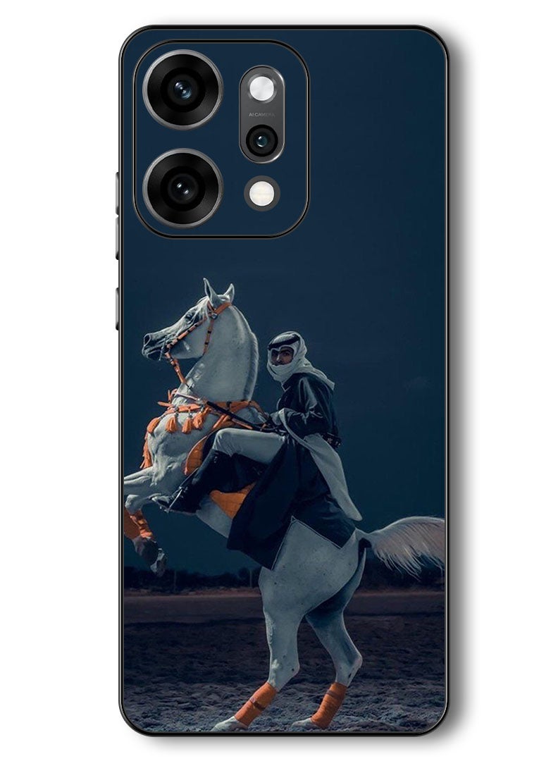 Theodor Case Compatible with Oppo Reno 14 Pro 6.83 Inch Protection Shockproof Bumper Cover Horse - Image 1
