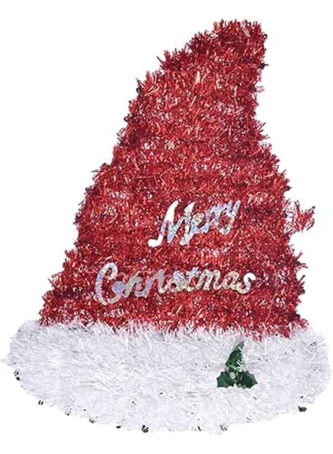 Claus Christmas Tree Hat-White/Red,Fth-28-9-Gg-16