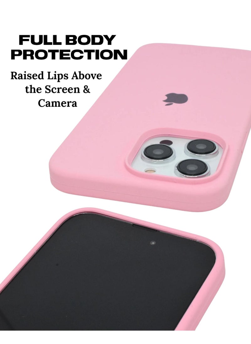 BORTONY - iPhone 13 Pro Case Liquid Silicone Anti Scratch Anti Fingerprint Soft Silky Touch Shockproof Protective Cover for Apple iPhone 13 Pro - Image 1