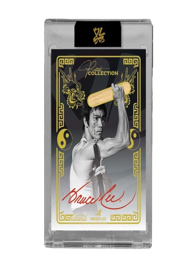 Keepsake Bruce Lee 85th Anniversary Keepsake Private Collection Nunchucks Edition: 1 Encased Card Numbered to 85 or Less, Chase Authentic Memorabilia Relics - Image 2