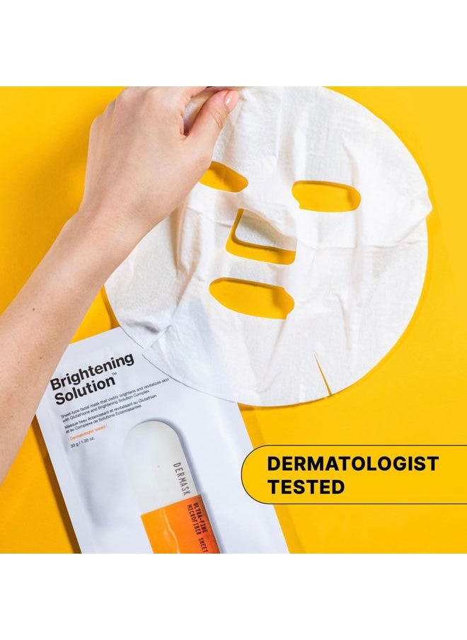 Dr.Jart+ - Dermask Micro Jet Brightening Solution Face Mask | Sheet Mask | Korean Skin Care, 1 Pack - Image 1