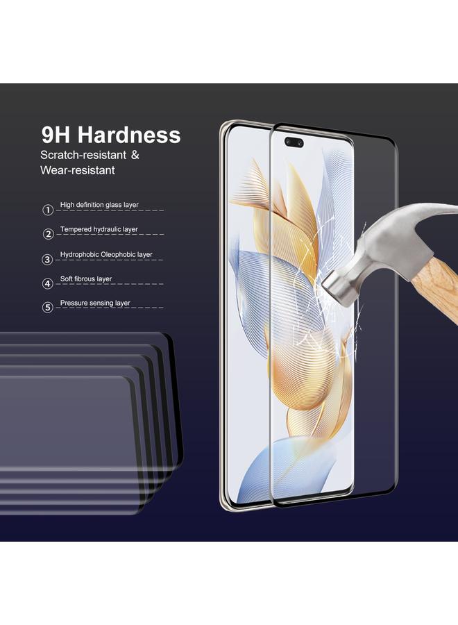 erorex For Honor 90 Pro 3D Curved Full Glue High Sense Tempered Glass Film - Image 2