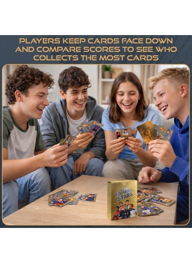 Playing Soccer Cards 55 Unique Football Training & Challenge Cards for Soccer Players, Skill Drill Game Set for Kids & Teens, Fun Outdoor Training Activity - Image 3