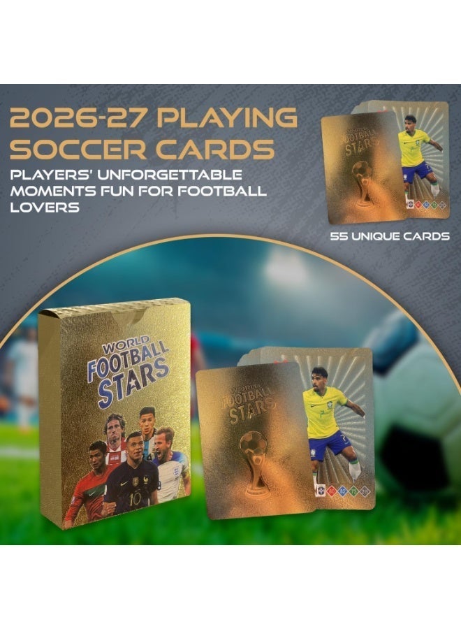 Playing Soccer Cards 55 Unique Football Training & Challenge Cards for Soccer Players, Skill Drill Game Set for Kids & Teens, Fun Outdoor Training Activity - Image 4