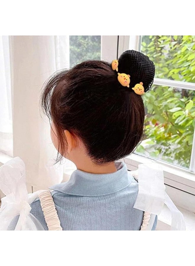 Plenteous Children's Ballet Hair Net Bun - Invisible Adjustable Mesh Hairnet for Girls & Women (multidesign) - Image 2
