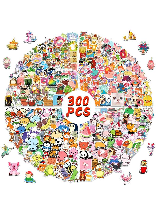 الأزرق جي دبليو 300 ملصق حيوان صغير كرتون جديد لطيف السمندل سلسلة الحيوانات الصغيرة - Image 2