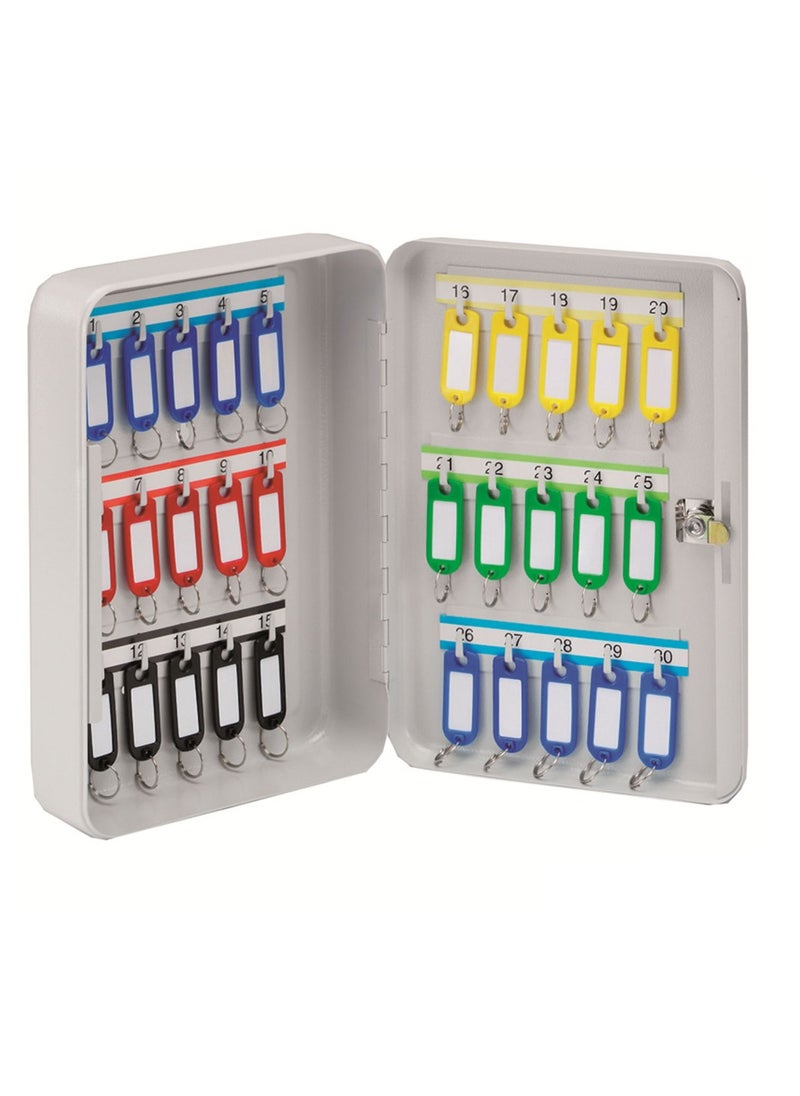Generic Key Cabinets 30 keys Lock Box for House Key - Iron Material Key Box for Wall with Key Hooks & Key Labels - Key Organizer Box and Safe for Car Real Estate Key Storage  - Image 1
