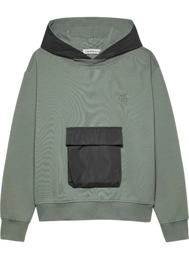 Calvin Klein Jeans Kids Color Block Hoodie