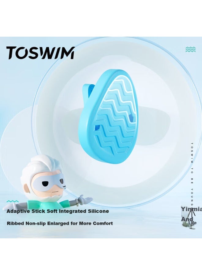 Toswim Swimming Nose Clip Professional Adult Diving Anti-choking Water-proof Anti-slip Nose Plug White Sand Shallow Beach - Image 3