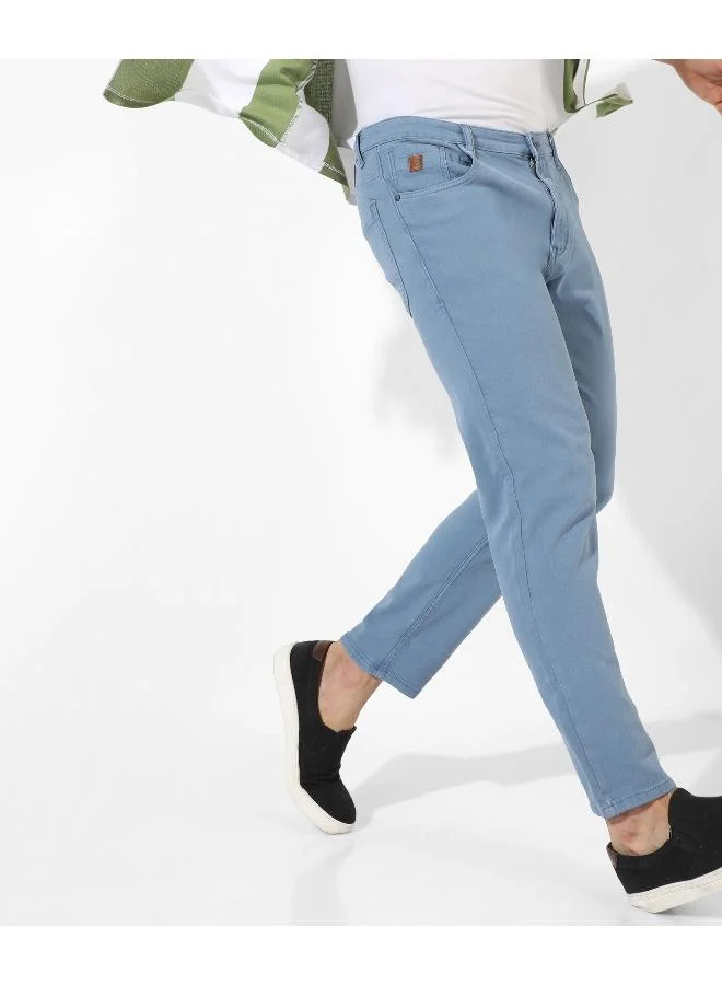 CAHOOT  Men's Classic Blue Regular Fit Denim Jeans for Men | Best Price UAE