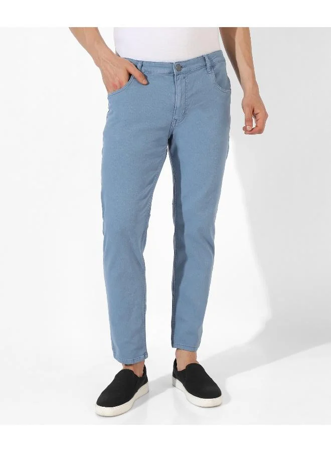 CAHOOT  Men's Classic Blue Regular Fit Denim Jeans for Men | Best Price UAE
