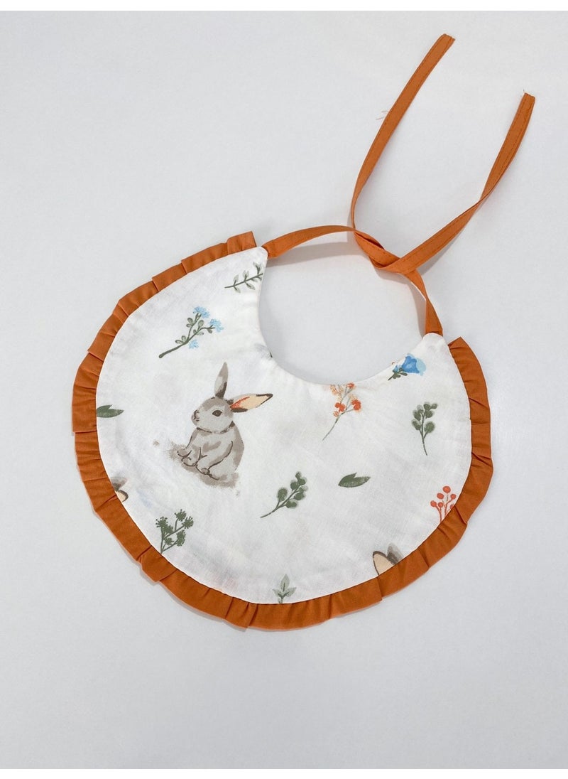 Babys Field 100% Cotton Double Layer Highly Liquid Absorbent Baby Bib  - Image 1