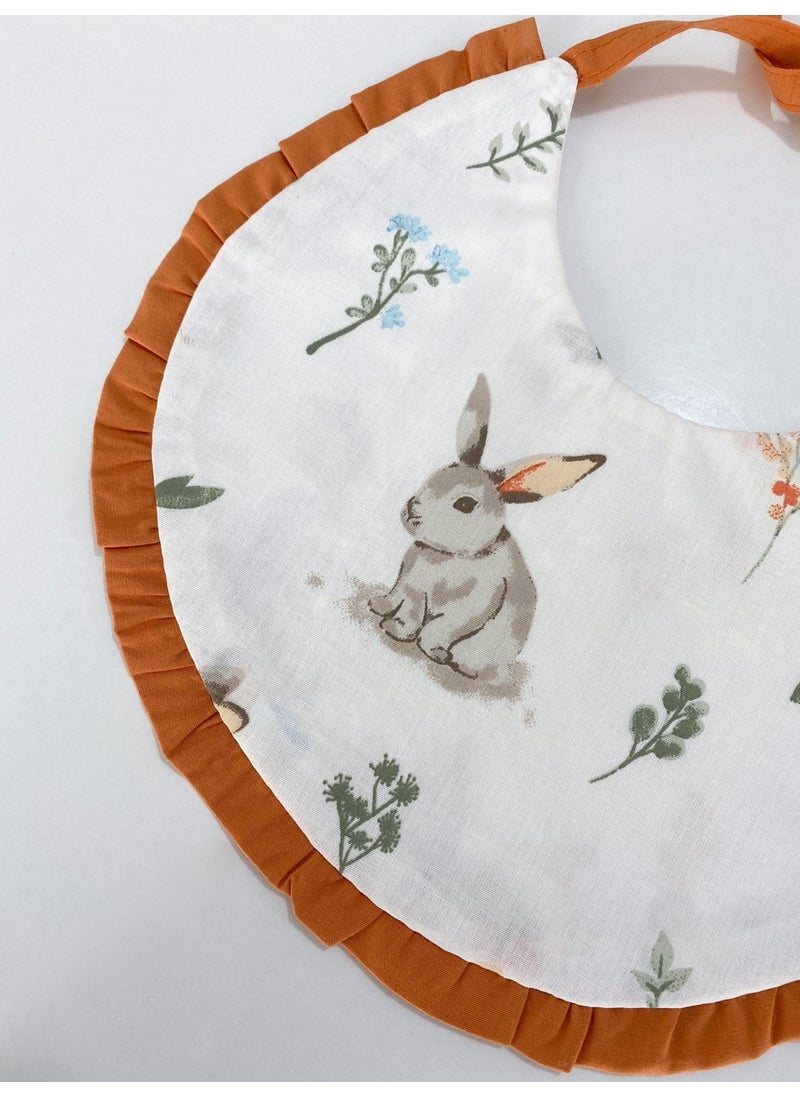 Babys Field 100% Cotton Double Layer Highly Liquid Absorbent Baby Bib  - Image 2