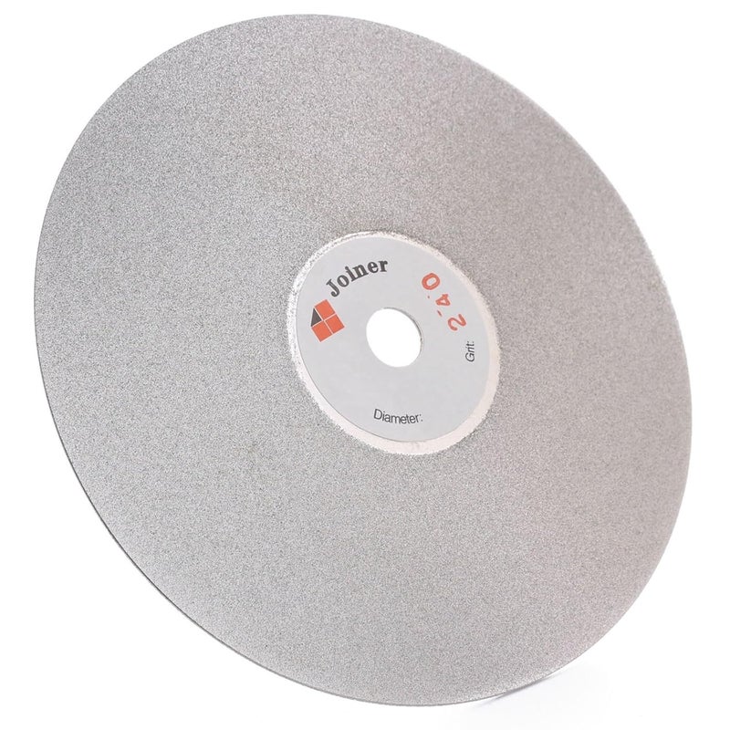 JOINER 6" inch 150 mm Grit 240 Diamond Grinding Disc Abrasive Wheel Coated Flat Lap Disk Jewelry Tools for Gemstone Glass Rock Ceramics - Image 2