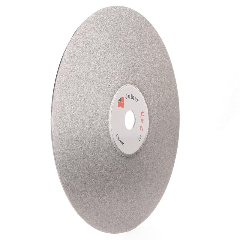 JOINER 6" inch 150 mm Grit 240 Diamond Grinding Disc Abrasive Wheel Coated Flat Lap Disk Jewelry Tools for Gemstone Glass Rock Ceramics - Image 3