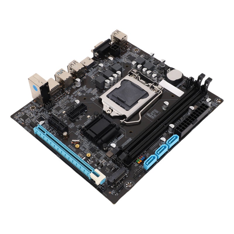 فوكس كون اللوحة الأم H110 مجموعة الشرائح LGA 1151 ATX لوحة أم للألعاب - دعم DDR4 حتى 32GB كحد أقصى ودعم M.2 NVME لوحة PCB بـ 8 طبقات للحاسوب المكتبي - Image 2