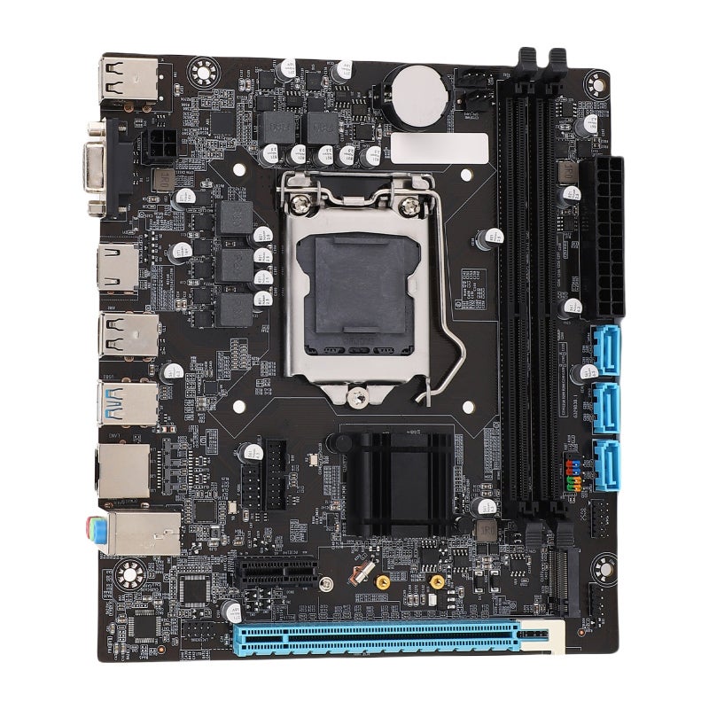 فوكس كون اللوحة الأم H110 مجموعة الشرائح LGA 1151 ATX لوحة أم للألعاب - دعم DDR4 حتى 32GB كحد أقصى ودعم M.2 NVME لوحة PCB بـ 8 طبقات للحاسوب المكتبي - Image 1
