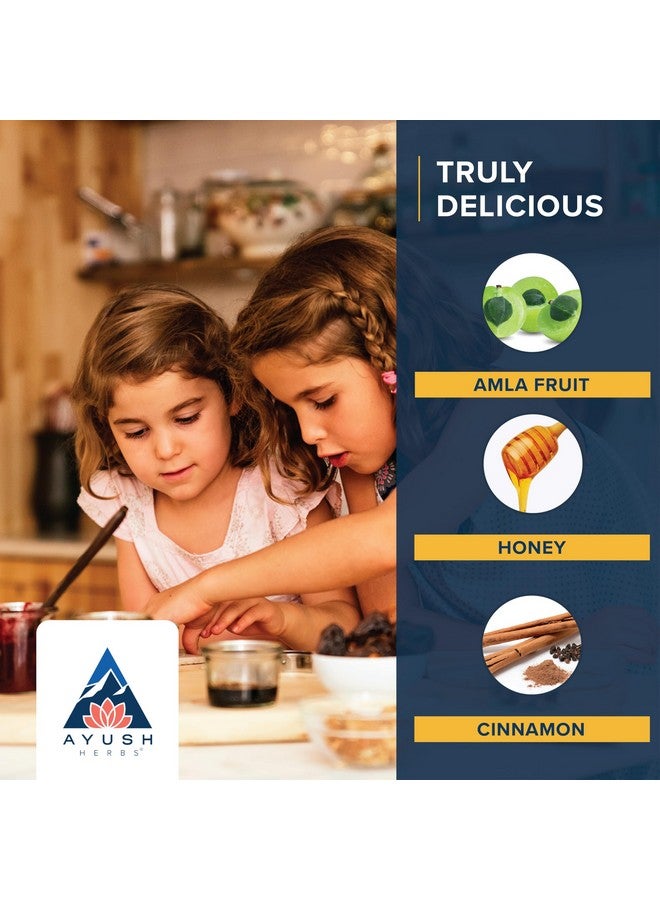 أيوش هيربس مربى الأعشاب الأيورفيدية، أملا بليكس، تعزيز تشانفانبراش، دعم طبيعي للمناعة والجهاز الهضمي مع فيتامين سي، مكمل مضاد للأكسدة - Image 4