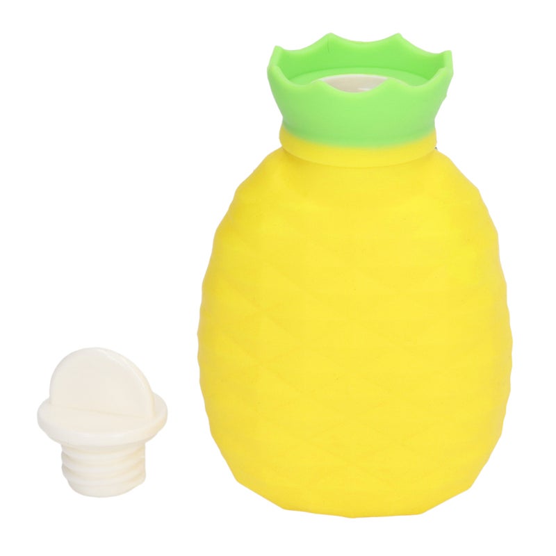 Hot Water Pouch Pineapple Shaped Silicone Explosion Proof Heat Preservation Hot Water Bag - Image 2