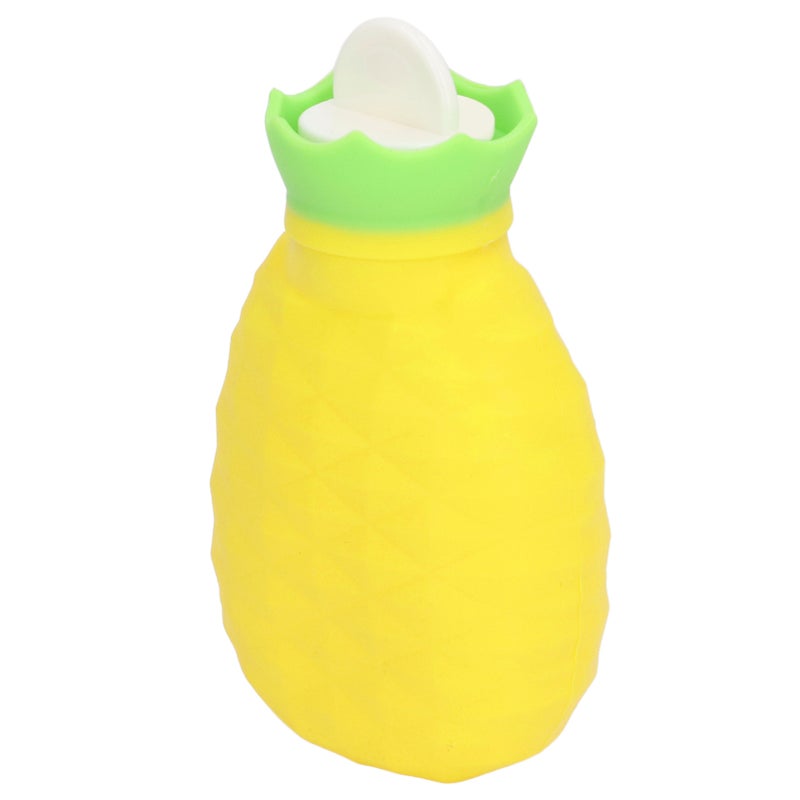 Hot Water Pouch Pineapple Shaped Silicone Explosion Proof Heat Preservation Hot Water Bag - Image 4