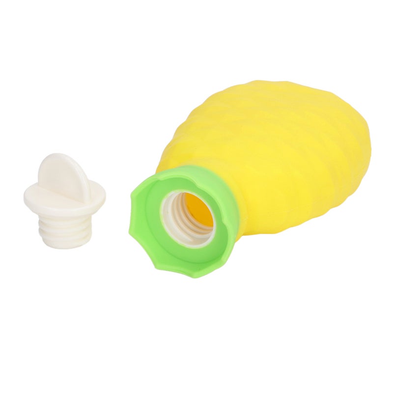 Hot Water Pouch Pineapple Shaped Silicone Explosion Proof Heat Preservation Hot Water Bag - Image 3