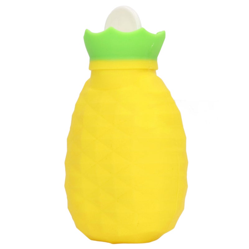 Hot Water Pouch Pineapple Shaped Silicone Explosion Proof Heat Preservation Hot Water Bag - Image 5