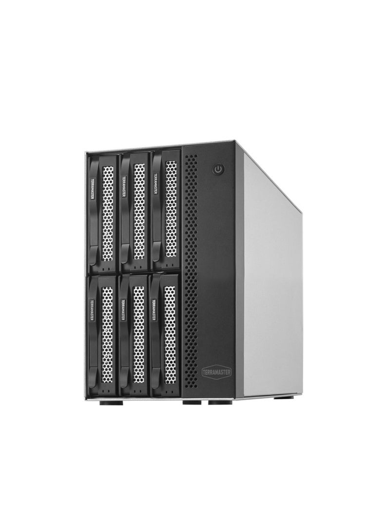 TERRAMASTER TERRAMASTER D6-320 External Hard Drive Enclosure - USB 3.2 Gen2 10Gbps Type-C HDD Storage Hot Swappable Plug and Play (Diskless) - Image 1